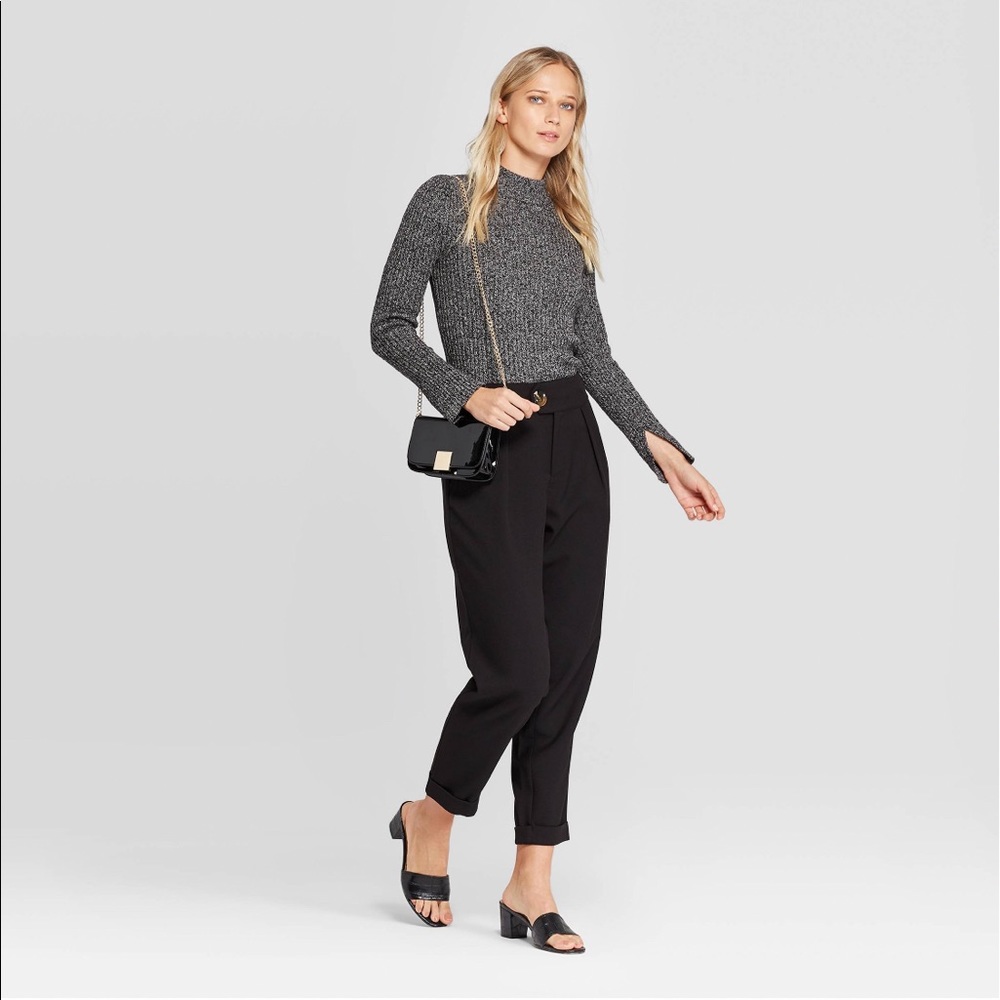 Who What Wear Black Sweater Size XXL